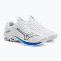 Pánská volejbalová obuv Mizuno Wave Lightning Z7 undyed white/moonlit ocean/peace blue 5