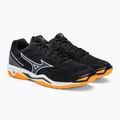 Pánská házenkářská obuv Mizuno Wave Phantom 3 black X1GA226044 4