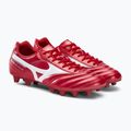 Mizuno Morelia II Club MD pánské kopačky červená P1GA221660 4