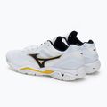 Pánská házenkářská obuv Mizuno Wave Stealth V white X1GA180013 3