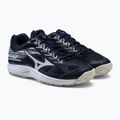 Dětská házenkářská obuv Mizuno Stealth Star C navy blue X1GC2107K02 5