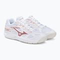 Dětská házenkářská obuv Mizuno Stealth Star C bílá X1GC2107K36 4