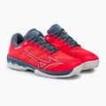 Dámská tenisová obuv Mizuno Wave Exceed Light CC Fierry Coral 2/White/China Blue 61GC222158 4