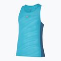 Pánské běžecké tílko tank top Mizuno Aero Tank maui blue