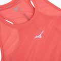 Dámské běžecké tílko tank topMizuno Aero Tank sunkissed coral 3