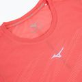 Dámské běžecké tričko Mizuno Aero Tee sunkissed coral 3