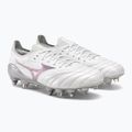 Kopačky Mizuno Morelia Neo III Elite M white/hologram/cool gray 3c 4