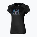 Dámské tričko Mizuno Two Loops 8 Tee black