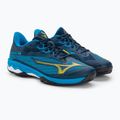 Pánská tenisová obuv Mizuno Wave Exceed Light 2 AC dress blues / bolt2 neon / clolsonne 4