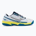 Pánské boty na tenis Mizuno Break Shot 4 CC white/dress blues/sulphur spring 2