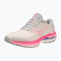 Dámské běžecké boty Mizuno Wave Inspire 19 snow white/ hi vis pink/ purple punch 8