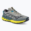 Pánské běžecké boty Mizuno Wave Daichi 7 cgray/oblue/bol2(neon)