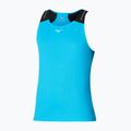 Pánské běžecké tílko tank top Mizuno DryAeroFlow Tank hawaiian ocean/black