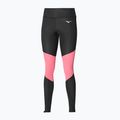 Dámské legíny Mizuno Core Long Tight black/sangria sunset