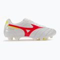 Pánské fotbalové boty Mizuno Morelia II Elite MD white/flery coral2/bolt2 2