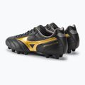 Mizuno Morelia II Club MD pánské kopačky black/gold/dark shadow 4