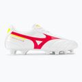 Mizuno Morelia II Club MD pánské kopačky white/flery coral2/bolt2 2