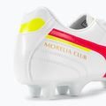 Mizuno Morelia II Club MD pánské kopačky white/flery coral2/bolt2 10