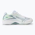 Dětské volejbalové boty Mizuno Lightning Star Z7 JR white/gridge/patinagreen 2