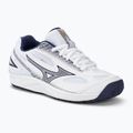 Dětské házenkářské boty Mizuno Stealth Star 2 Jr white/blueribbon/mpgold