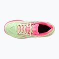 Mizuno Break Shot 4 Padel dámská padelová obuv patina green / high vis pink / white 3