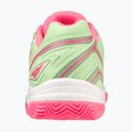 Mizuno Break Shot 4 Padel dámská padelová obuv patina green / high vis pink / white 4