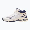 Pánská volejbalová obuv Mizuno Wave Voltage Mid white / blue ribbon / mp gold 3