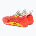 Pánská volejbalová obuv Mizuno Wave Momentum 3 neon flame / black / bolt2 neon 4