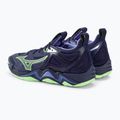 Pánská volejbalová obuv Mizuno Wave Momentum 3 evening blue / tech green / lolite 4