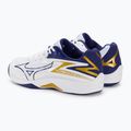 Pánská volejbalová obuv Mizuno Thunder Blade Z white / blue ribbon / mp gold 4