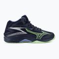 Pánská volejbalová obuv Mizuno Thunder Blade Z Mid evening blue / tech green / lolite 2