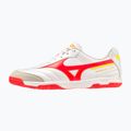 Mizuno Morelia Sala Classic IN white/flery coral2/bolt2 pánské kopačky 8