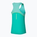 Dámské běžecké tílko tank top  Mizuno Aero Tank blue turquoise 2