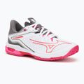 Dámské tenisové boty Mizuno Wave Exceed Tour 6 CC white/radiant red/quiet shade