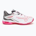 Dámské tenisové boty Mizuno Wave Exceed Tour 6 CC white/radiant red/quiet shade 2