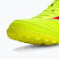 Pánské kopačky Mizuno Morelia Sala Elite TF safety yellow/fiery coral 2/galaxy silver 9