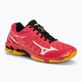 Pánské volejbalové boty Mizuno Wave Voltage radiant red/white/carrot curl