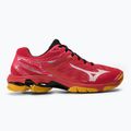 Pánské volejbalové boty Mizuno Wave Voltage radiant red/white/carrot curl 2