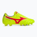 Pánské kopačky Mizuno Morelia II Pro MD safety yellow/fiery coral 2/galaxy silver 2