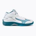 Pánské volejbalové boty Mizuno Thunder Blade Z Mid white/sailor blue/silver 2