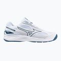 Pánské boty na volejbal Mizuno Cyclone Speed 4 white/sailor blue/silver 8