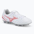Dětské kopačky Mizuno Monarcida Neo III Select AG white/radiant red