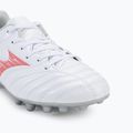 Dětské kopačky Mizuno Monarcida Neo III Select AG white/radiant red 7