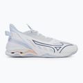 Dámská házenkářská obuv Mizuno Wave Mirage 5 white/navy peony/peach parfait 2