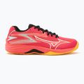 Dětské boty na volejbal Mizuno Lightning Star Z7 radiant red/white/carrot curl 2