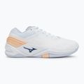 Dámské házenkářské boty Mizuno Wave Stealth Neo white/navy peony/peach parfait 2