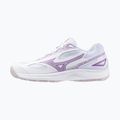 Boty na házenou Mizuno Stealth Star 2 white/patrician purple/quince 8