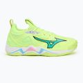 Volejbalové boty  Mizuno Wave Momentum 3 neo lime/black/splish splash 2
