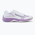 Dětské boty na volejbal Mizuno Lightning Star Z7 white/patrician purple/quince 2