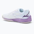 Dětské boty na volejbal Mizuno Lightning Star Z7 white/patrician purple/quince 3